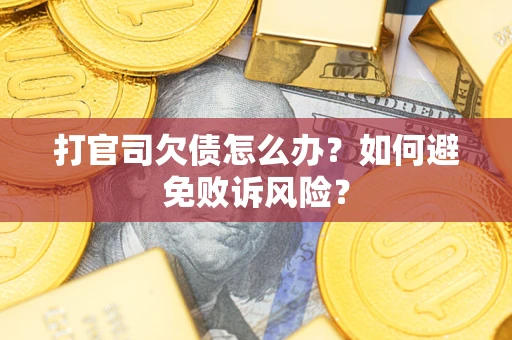 北京打官司欠债怎么办？如何避免败诉风险？